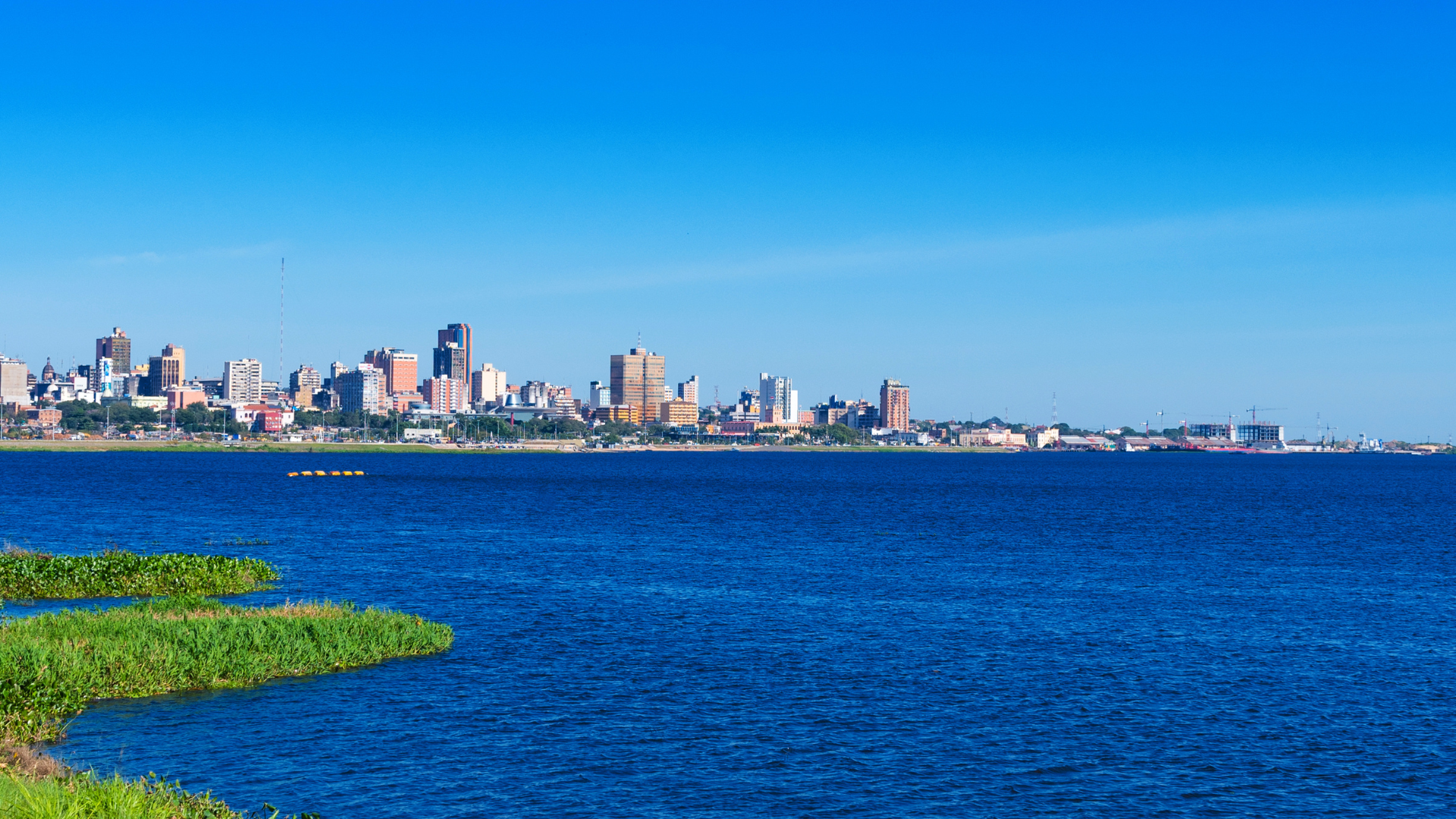 Moderne Stadt Paraguay